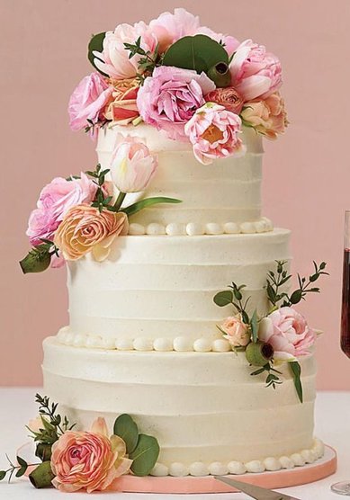 Свадебный торт Л123866 - кондитерская Легко запомнить!