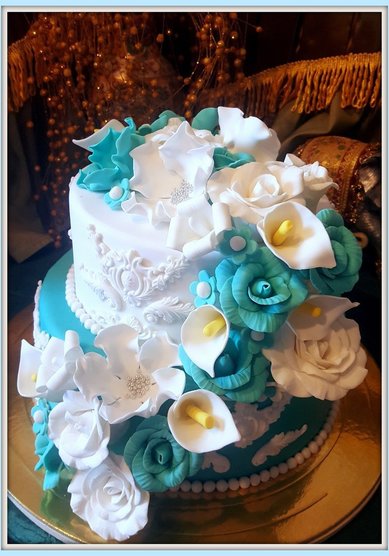 Торт на свадьбу Л123867 - кондитерская Легко запомнить!