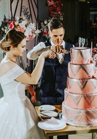  «Свадебный торт с росписью» (А124769)