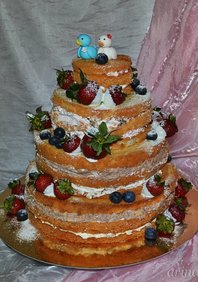  «Торт с клубникой и черникой» (М97295)