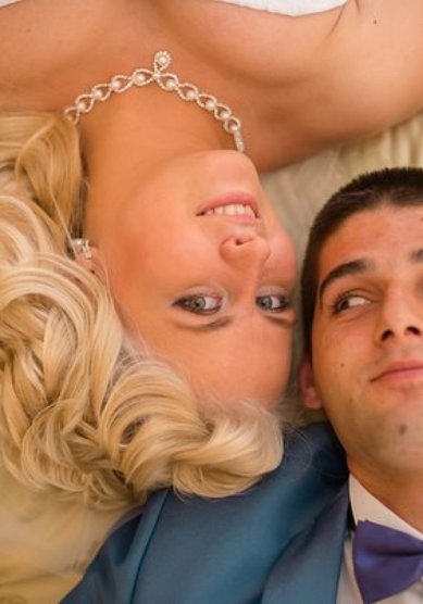 Прическа на свадьбу виноград (E17770) - Стилист-визажист ElenaRoz