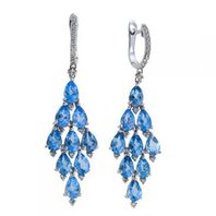 Серьги E189-P02580E-W-BT-М9532