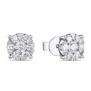 Серьги E2011-1851354BD-М9457 - Ювелирный бренд Московский ювелирный завод