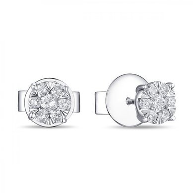 Серьги E2011-1851358BXD-R17-М9460 - Ювелирный бренд Московский ювелирный завод