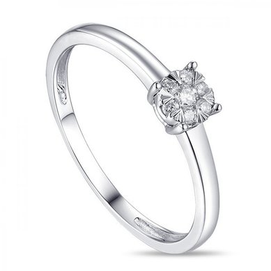 Помолвочное кольцо R2011-1851358AXD-R17-М9479 - Ювелирный бренд Московский ювелирный завод