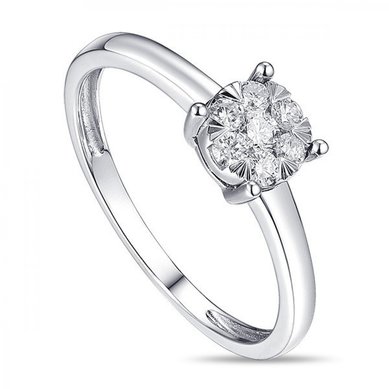 Помолвочное кольцо R2011-1851360AD-М9481 - Ювелирный бренд Московский ювелирный завод