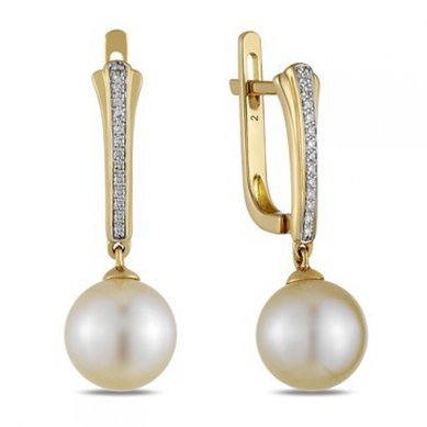 Серьги E108-1982344CP-R17-М9505 - Ювелирный бренд Московский ювелирный завод