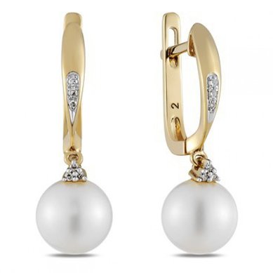 Серьги E108-1982346CP-R17-М9506 - Ювелирный бренд Московский ювелирный завод