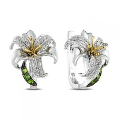 Серьги E108-1982181CXK-R17-М9529 - Ювелирный бренд Московский ювелирный завод