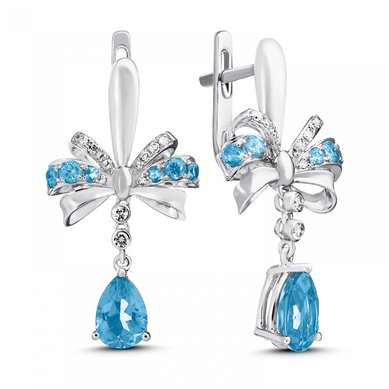 Серьги E2605-1982563CBX-R17-М9540 - Ювелирный бренд Московский ювелирный завод