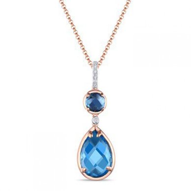 Кулон P2607-1982879DBX-R17-М9557 - Ювелирный бренд Московский ювелирный завод