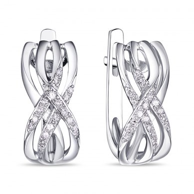 Серьги E108-1982665CD-R17-М9575 - Ювелирный бренд Московский ювелирный завод